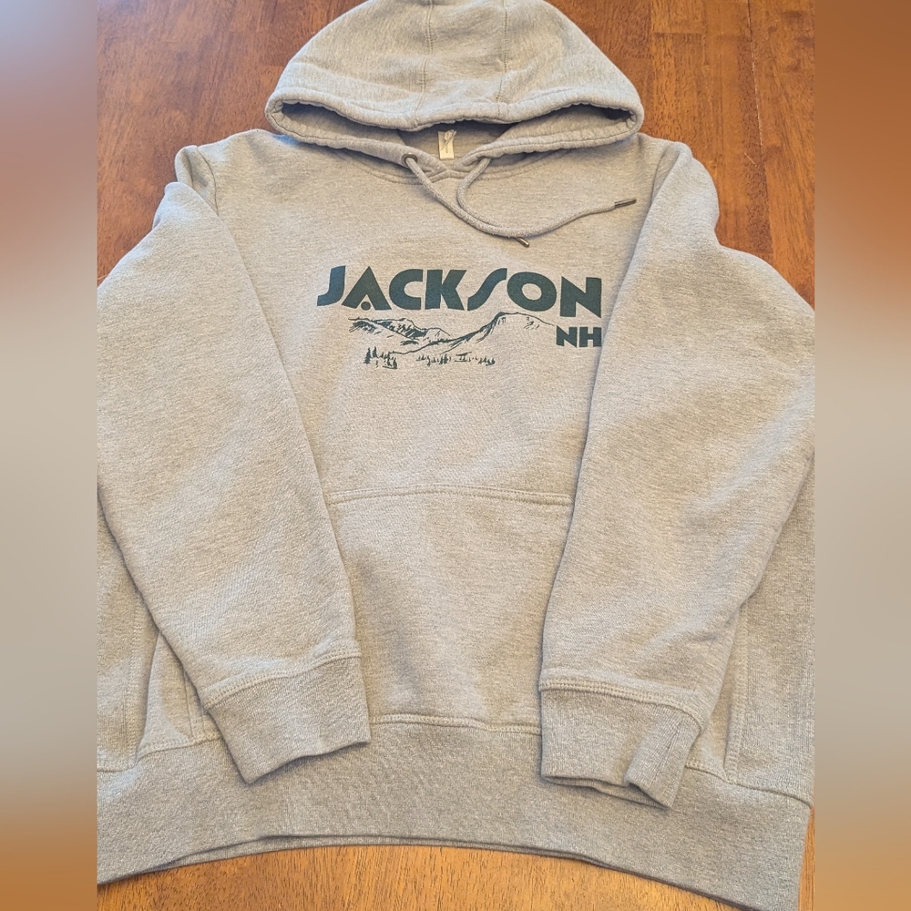 Original Favorites ackson, NH Gray Hoodie